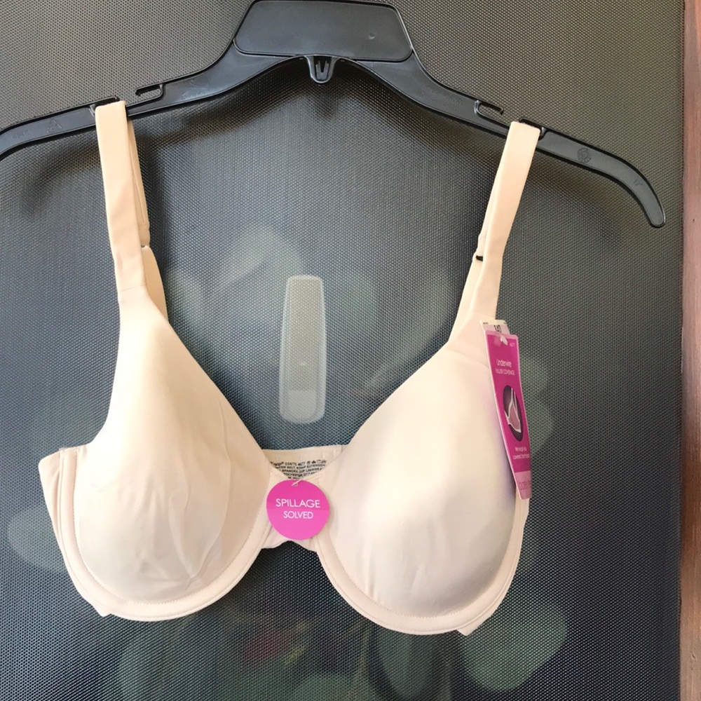 NWT 34D nude beige bra from barely there